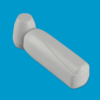 Artikelbeveiliging - winkelbeveiliging - productbeveiliging - beveiligingslabel - hard tag - hardtag - Mini Pencil Tag wit