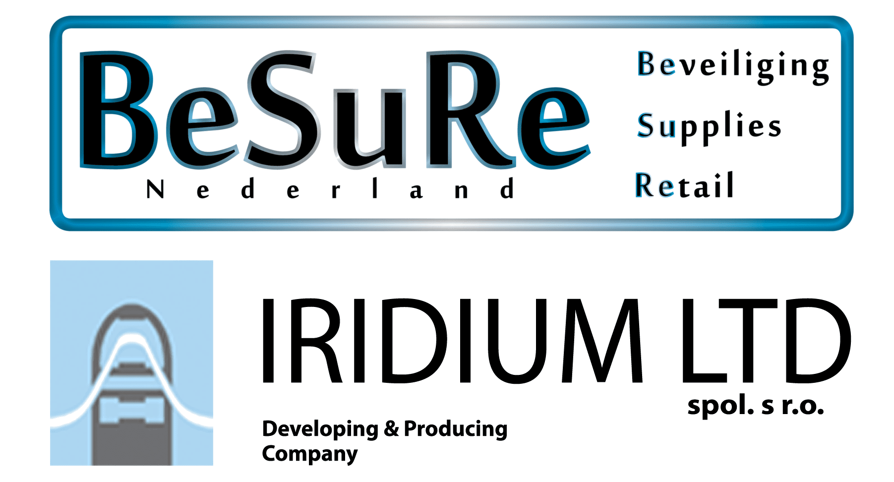 logo - iridium - besure nederland - artikelbeveiliging - productbeveiliging - winkelbeveiliging - RF - Radio Frequent - detectiepoortjes - beveiligingspoortjes - slowakije - nederland - belgië - luxemburg