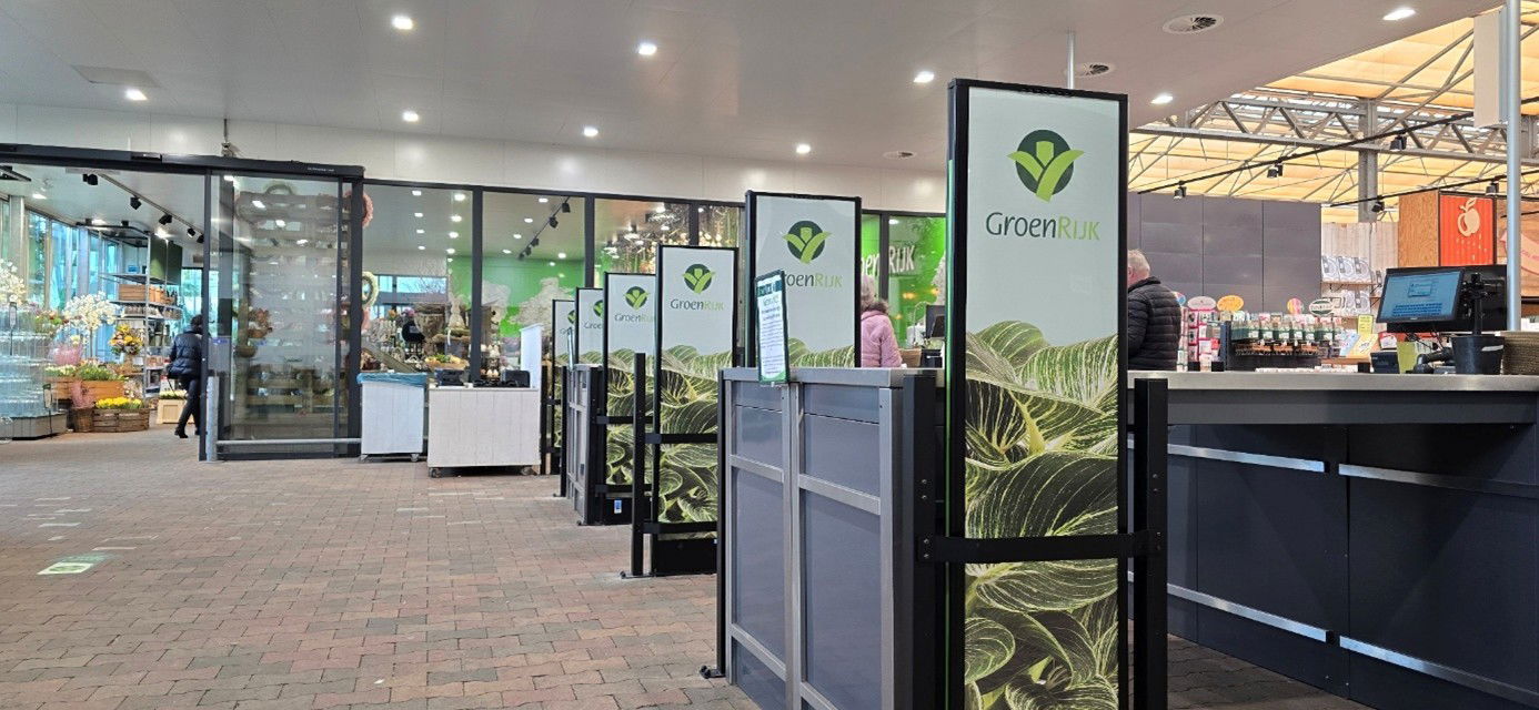 Groenrijk Middelburg kassas Groenrijk Middelburg - artikelbeveiliging - compliment recensie