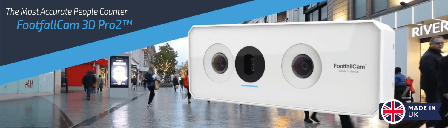 FootfallCam 3D Pro2 FootfallCam - klantentelling - bezoekerstelling - klantenteller - bezoekersteller