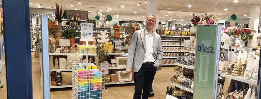 Allesz Made Blokker Iridium Omega RF AM advertising panelen