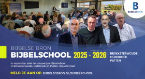 Bijbelse Bron Bijbelschool 2025-2026
