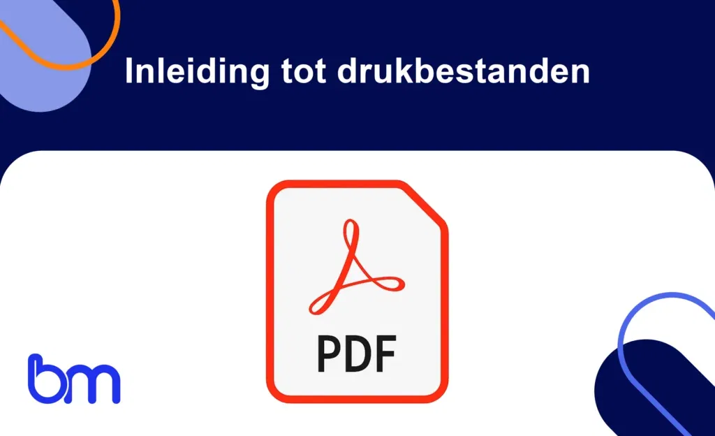 PDF-bestand als standaardformaat voor drukbestanden in de grafische sector.