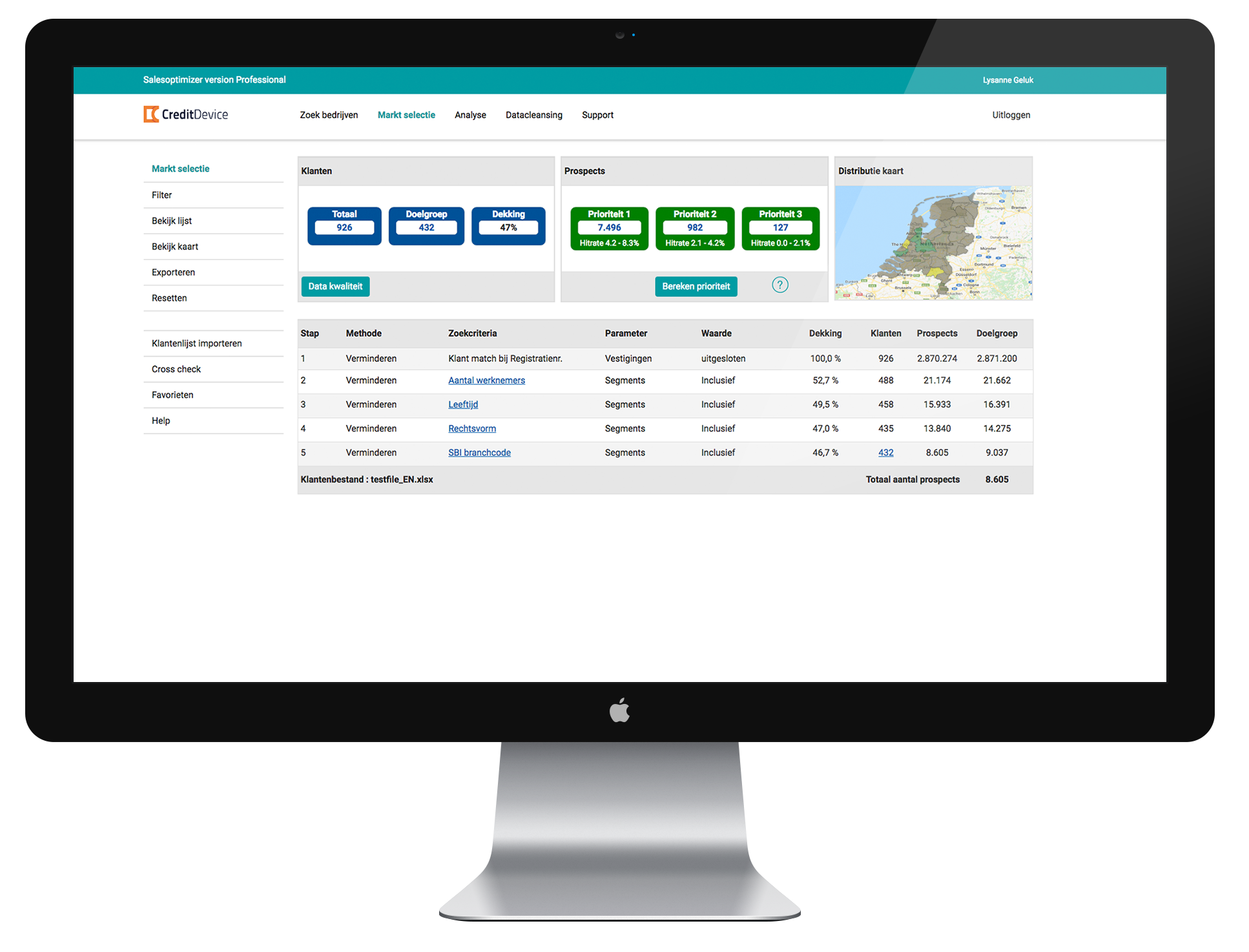 SalesOptimizer macbook