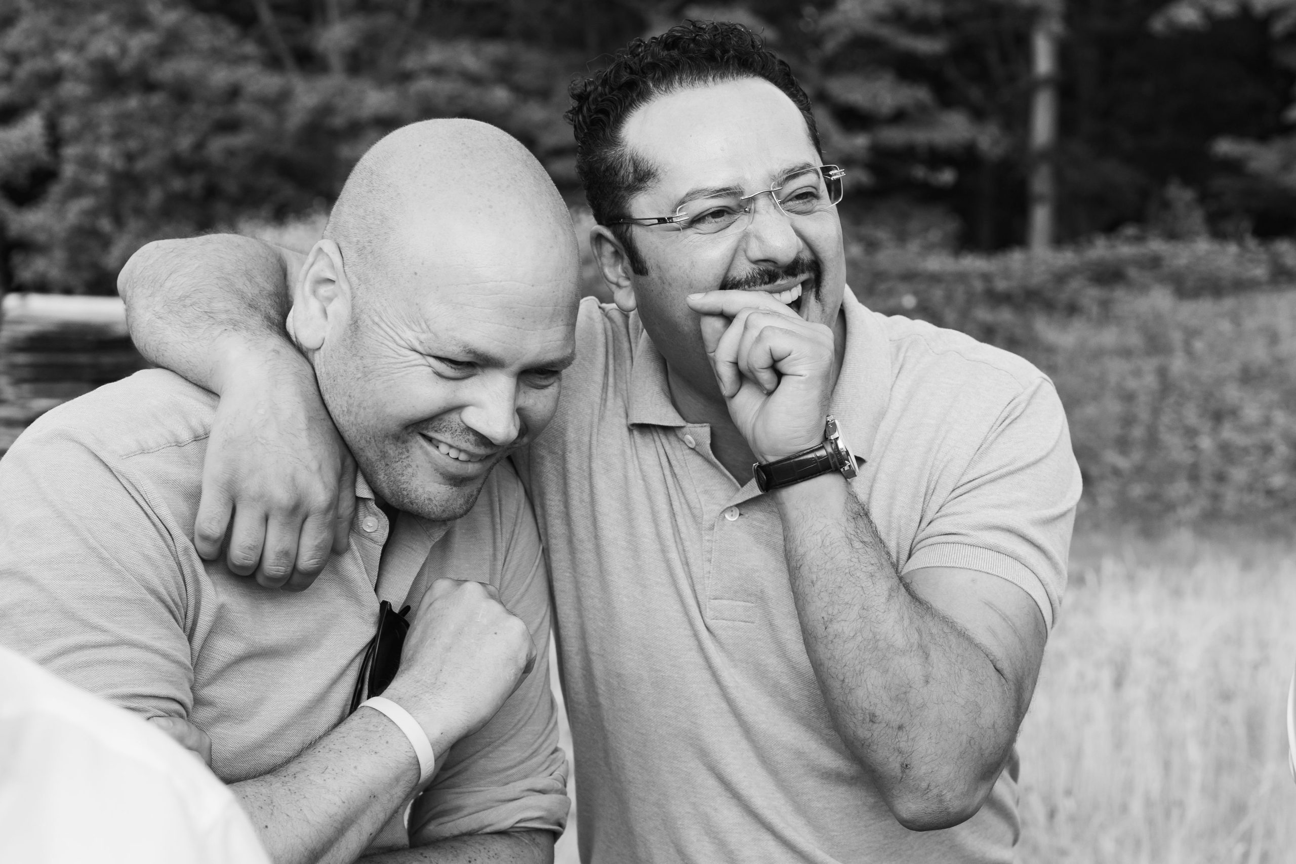 Omar Ayubi en Robbert Geluk