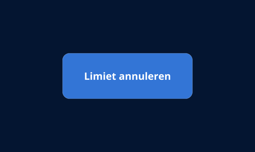 limiet annuleren knop