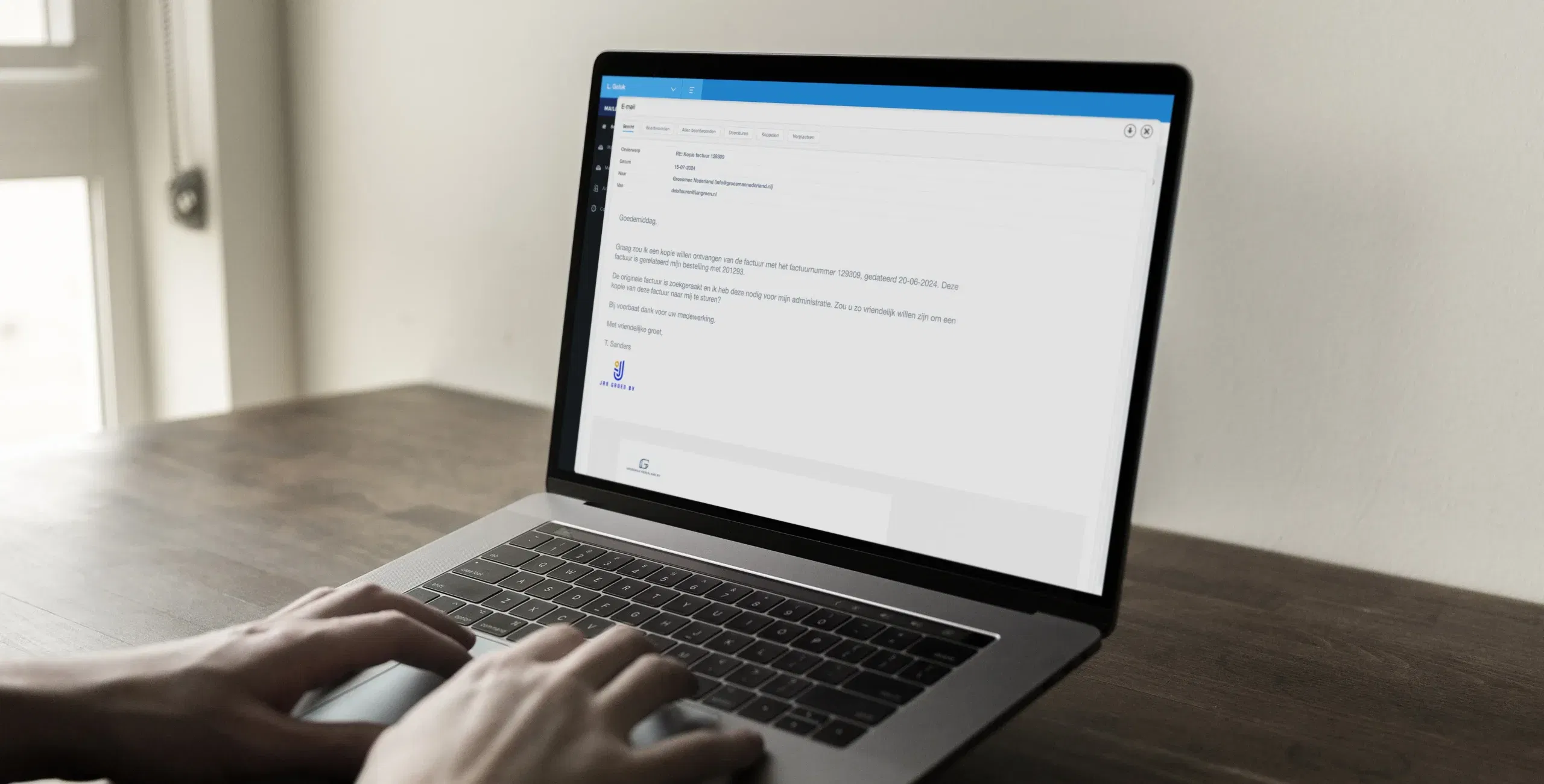 Mailintegratie module_CreditDevice