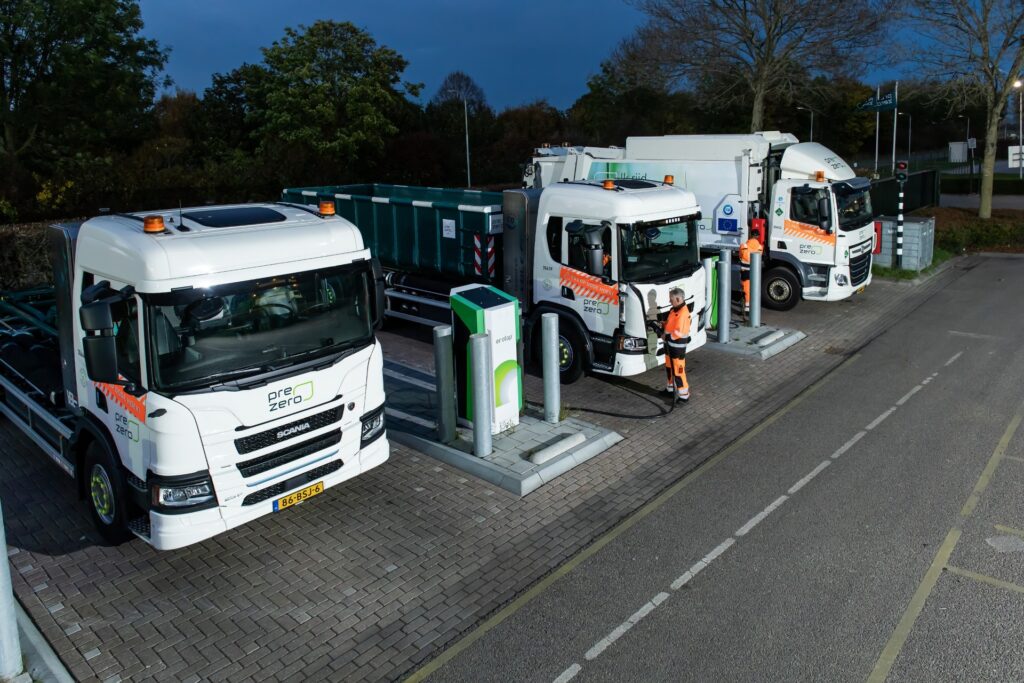 vrachtwagens van prezero