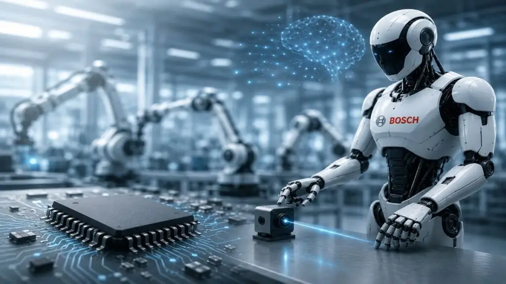 Bosch rekent op hogere chipprijzen en zet vol in op robotsensoren cover