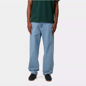 Carhartt WIP Aaron Pant Blue Stone Bleached - Blue Stone Bleached, 30
