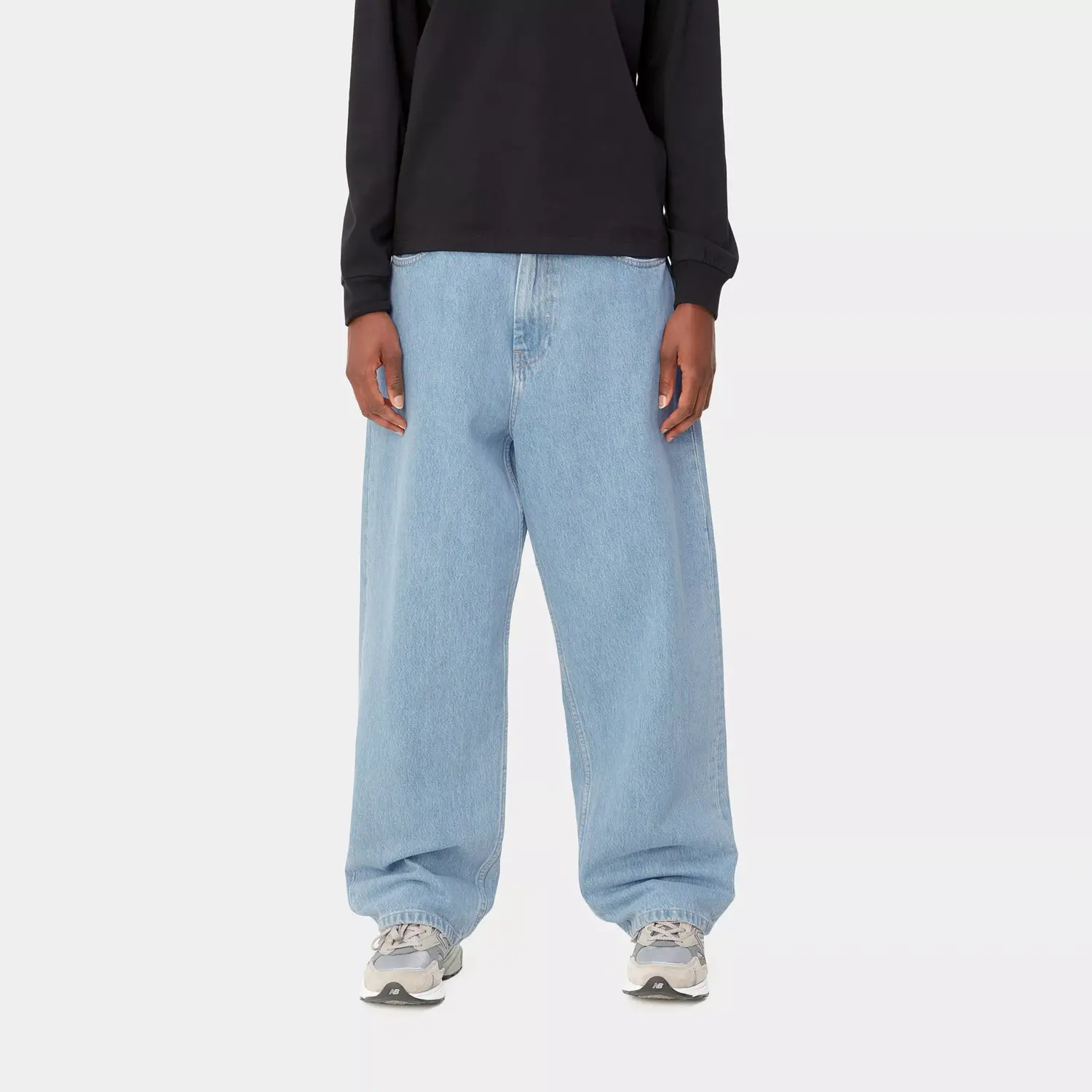 Carhartt WIP W' Brandon Pant Blue Stone Bleached - Afbeelding 3