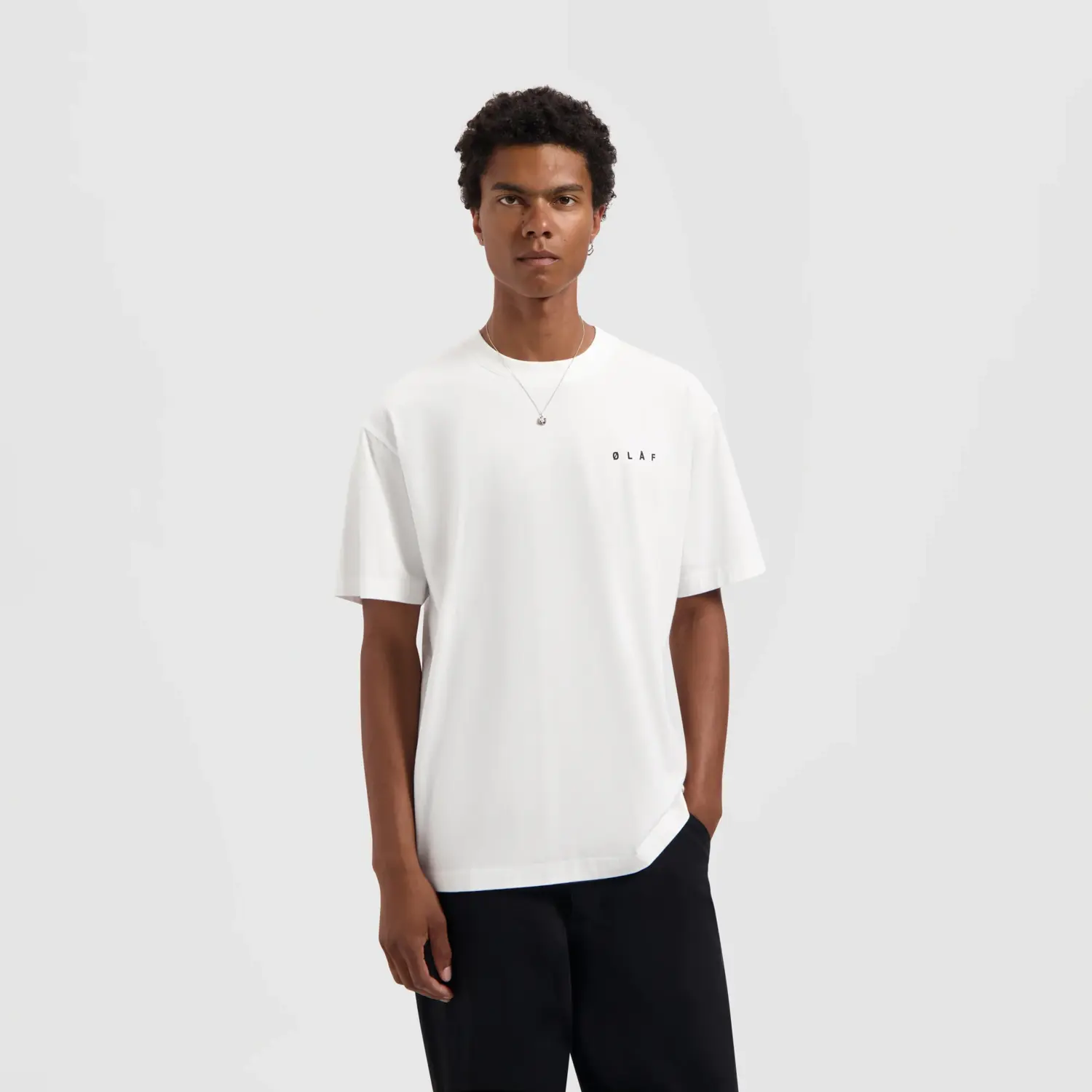 Olaf Crafted Fruitbowl Tee White - Afbeelding 2