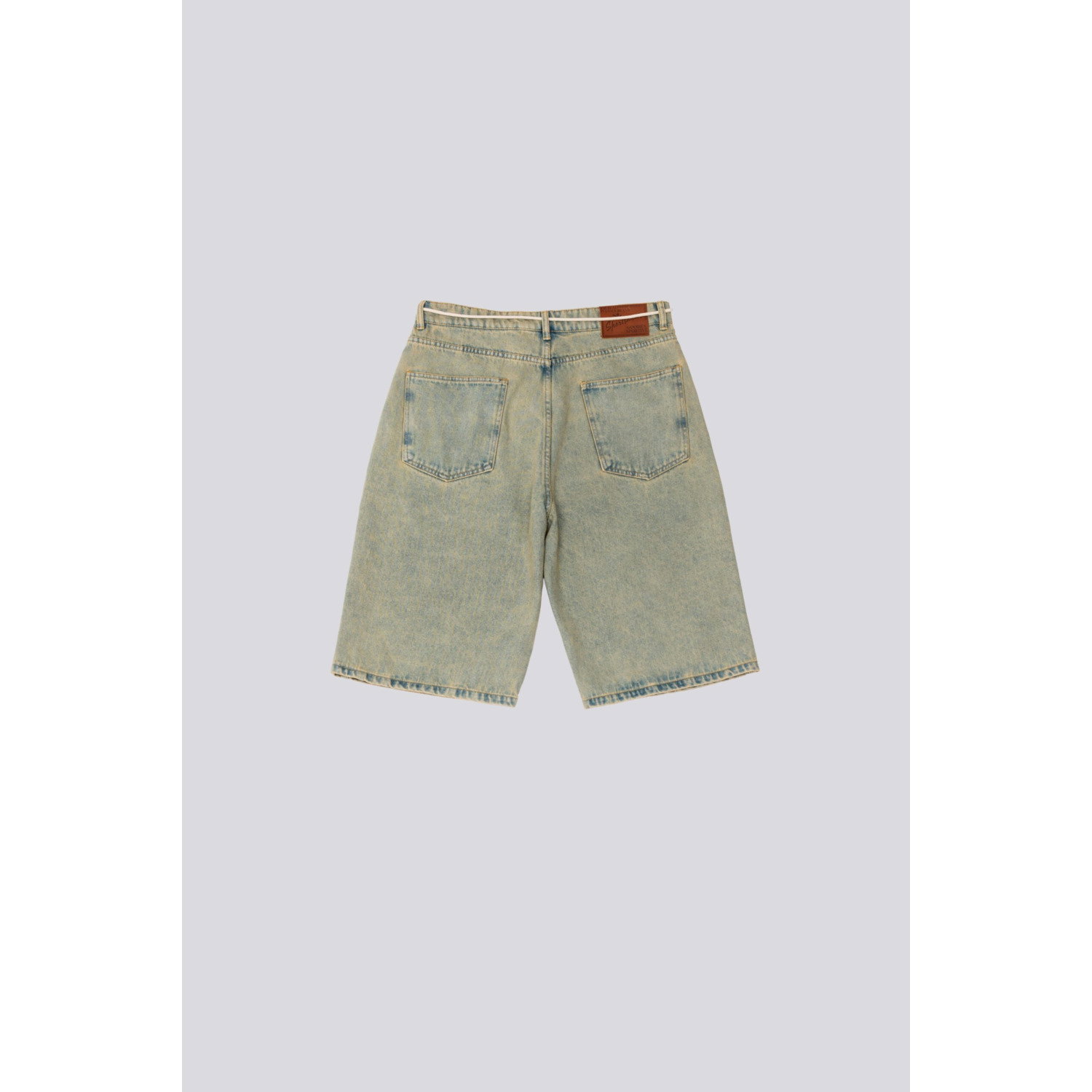 Goodies Sportive Dirty Denim Shorts - Afbeelding 2