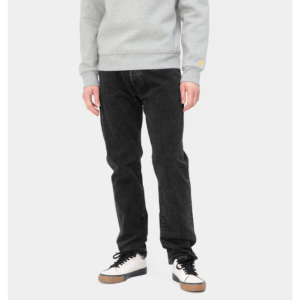 Carhartt WIP Klondike Pant Black Stone Washed - Black Stone Washed, 31/34