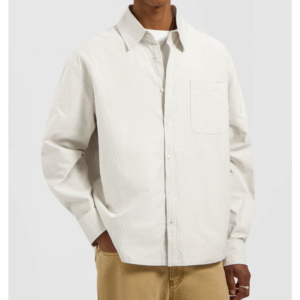 Olaf Oversized Stripe Oxford Shirt Treehouse