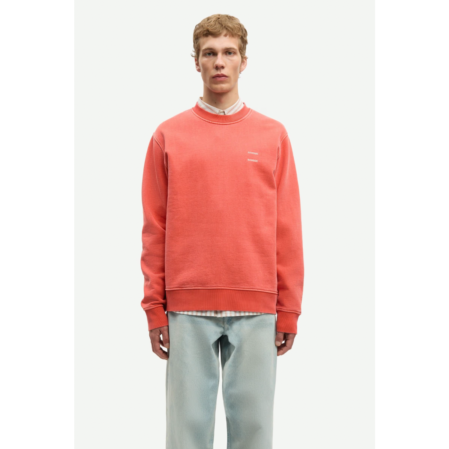 Samsoe Samsoe Sajoel sweatshirt Aurora Red