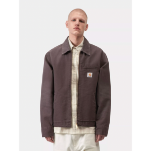 Carhartt WIP Detroit Jacket Shale/Shale Stone Canvas