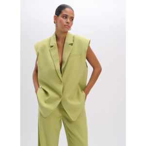 Refined Department Spencer Waistcoat Matcha