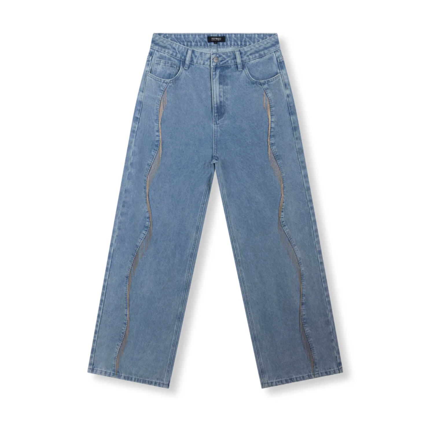 Refined Department Payton Pants Light Blue - Afbeelding 2
