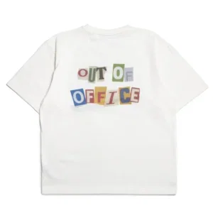 The Savage Report Newspaper T-Shirt Off White