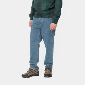 Carhartt WIP Newel Pants Blue Stone Bleached - Blue Stone Bleached, 29