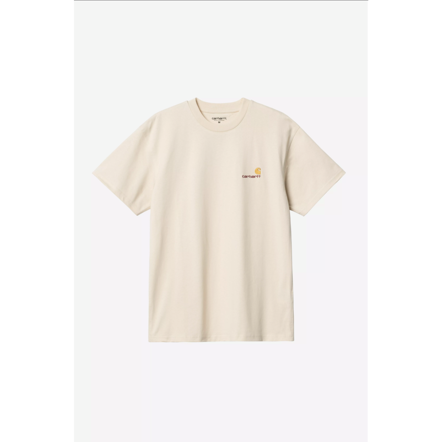 Carhartt SS American Script T-Shirt Naturel - Afbeelding 4