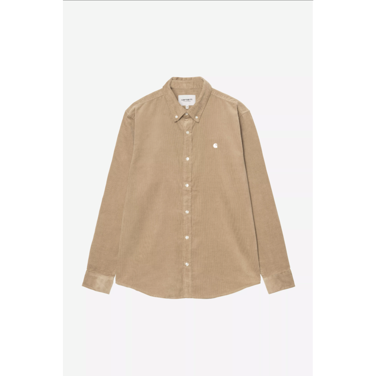 Carhartt WIP L/S Madison Fine Cord Shirt Iroko / Wax - Afbeelding 2