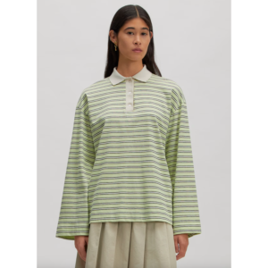 Edited Cindy Longsleeve Seedling/Black/Egret