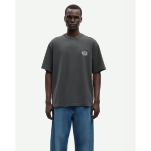 Samsoe Samsoe Sagergei T-shirt Black Tanline - Black Tanline, XL