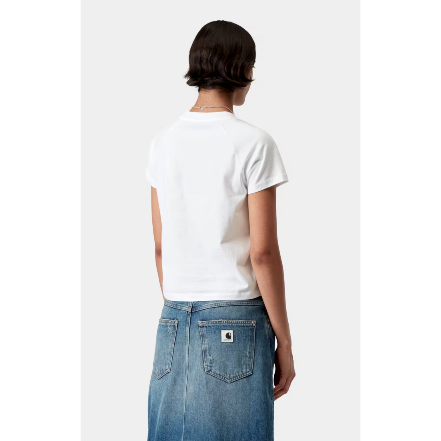 Carhartt WIP W' S/S Honest Work T-Shirt White / Black - Afbeelding 2
