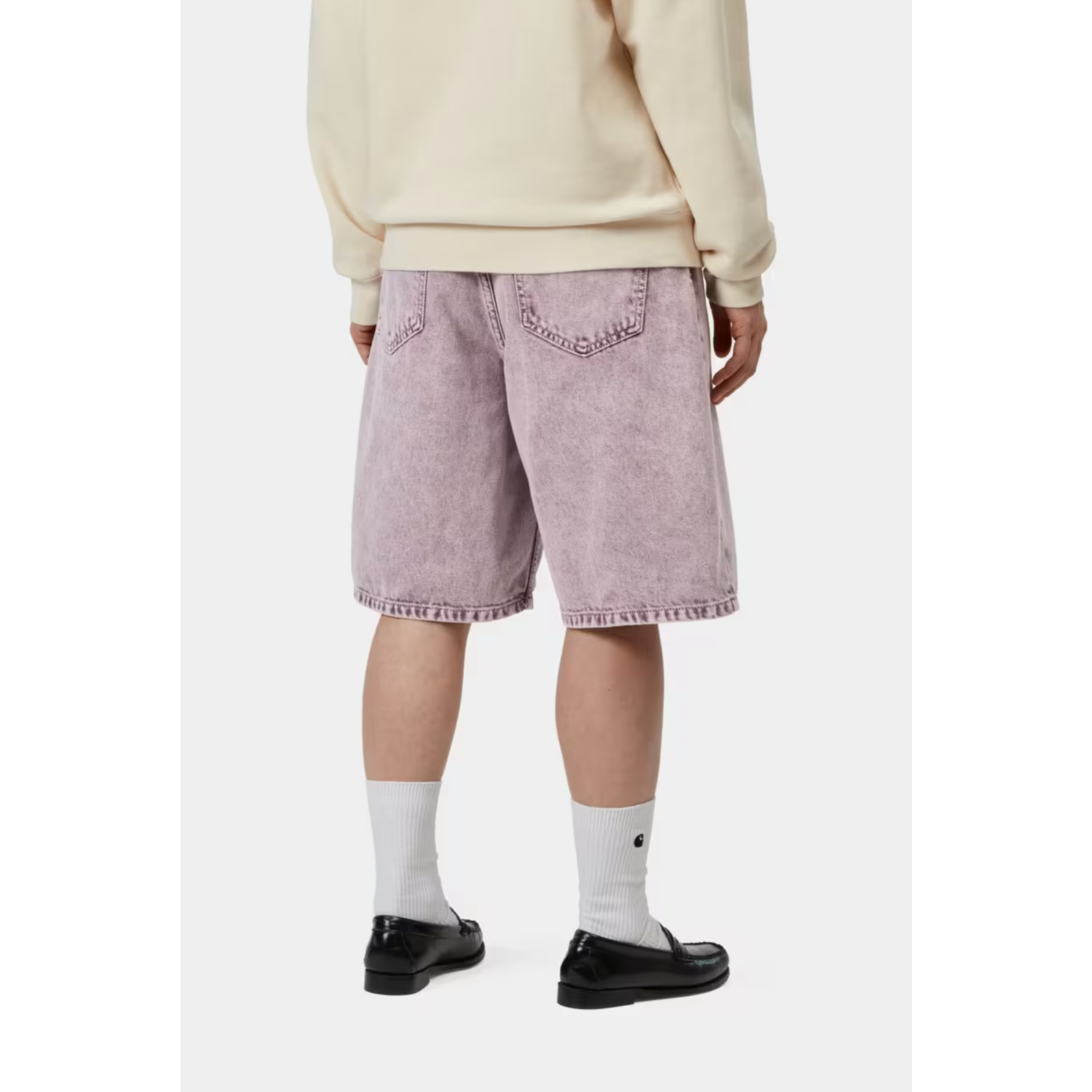 Carhartt W' Brandon Short Cozy Purple Chalk Wash - Afbeelding 2