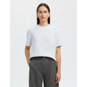 Selected Oversized Tenny Tee Noos Snow White