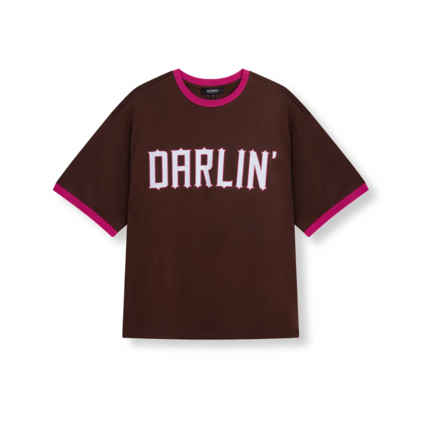 Refined Department Loui T-Shirt Brown - Afbeelding 2