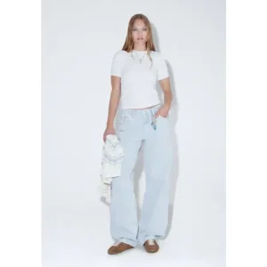 Dr Denim Hill Low Jeans Stream Superlight Retro Contrast