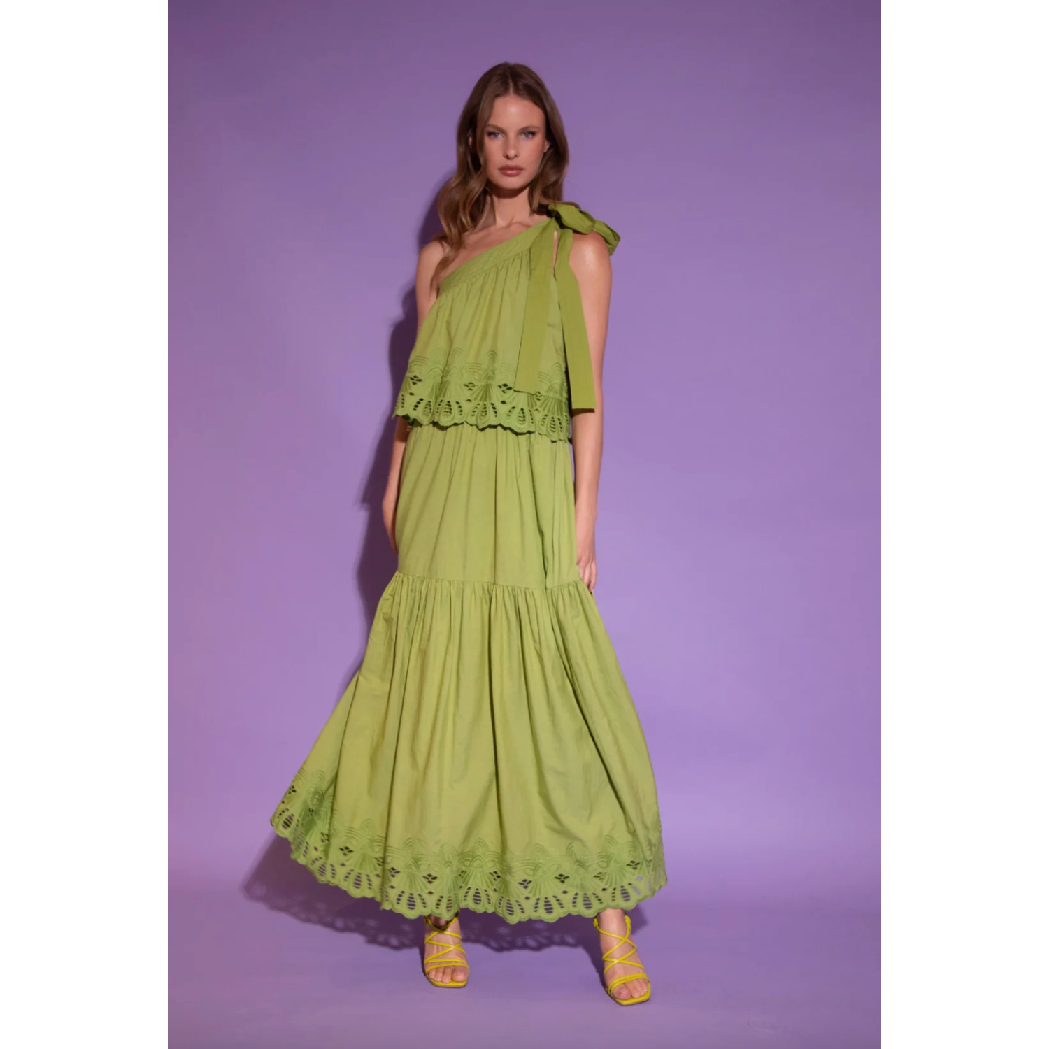 Amaya Amsterdam Solana Dress Green - Afbeelding 2