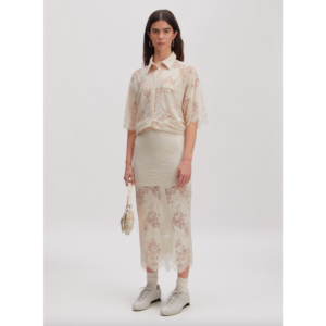 Edited Sharon Skirt Almond Milk