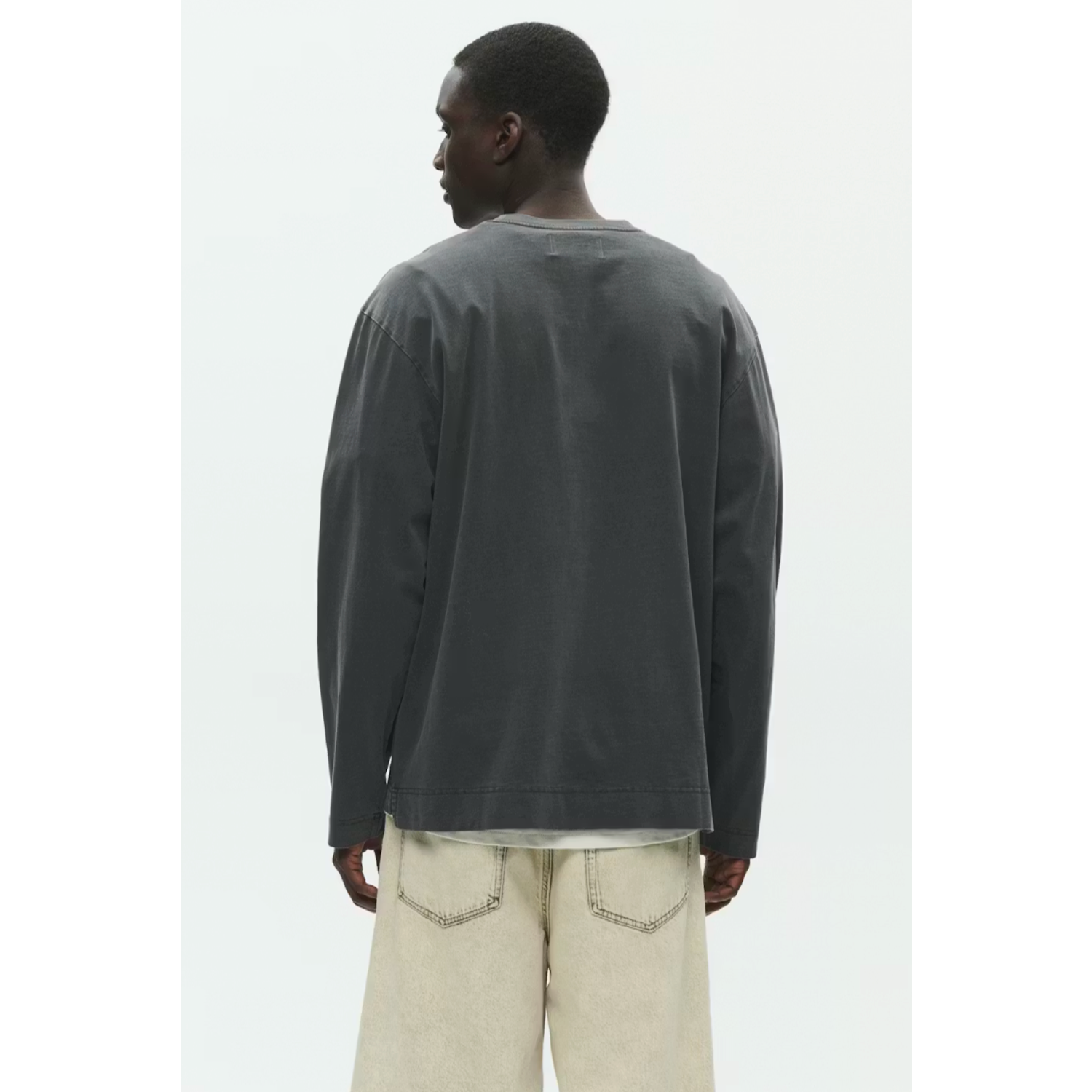 w00dw00d WWRyan Taxi LS Washed Black - Afbeelding 2