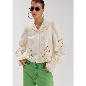Harper & Yve Mandice Blouse Ecru