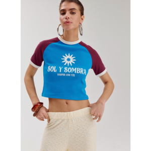 Harper & Yve Soly Top Intense Blue/Cassis