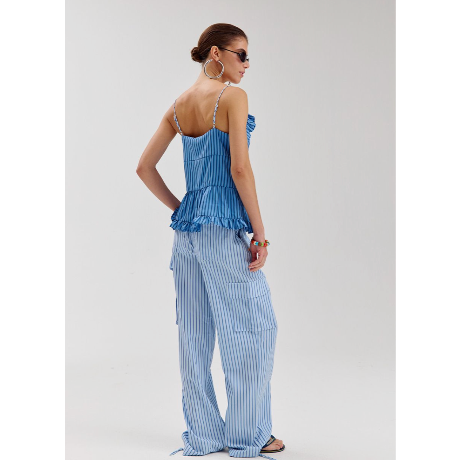 Harper & Yve Daan Pants Blue Stripe - Afbeelding 2