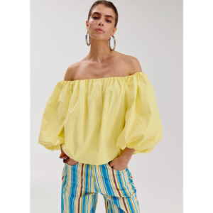 Harper & Yve Lauren Off-Shoulder Top Yellow