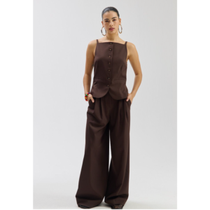 Harper & Yve Mason Pants Saddle Brown