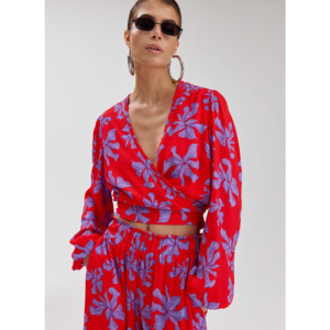 Harper & Yve Flora LS Top Wild Rose - Wild Rose, XS