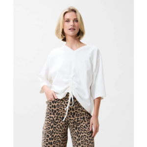 Catwalk Junkie Strap Detail T-Shirt Off White - Off White, 40