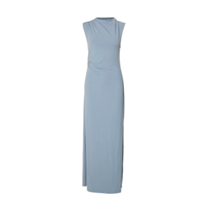 Selected Frobin Maje SL Ankel Dress - Dusty Blue, XS