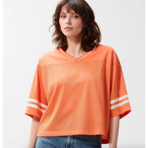 Catwalk Junkie Football Jersey Orange