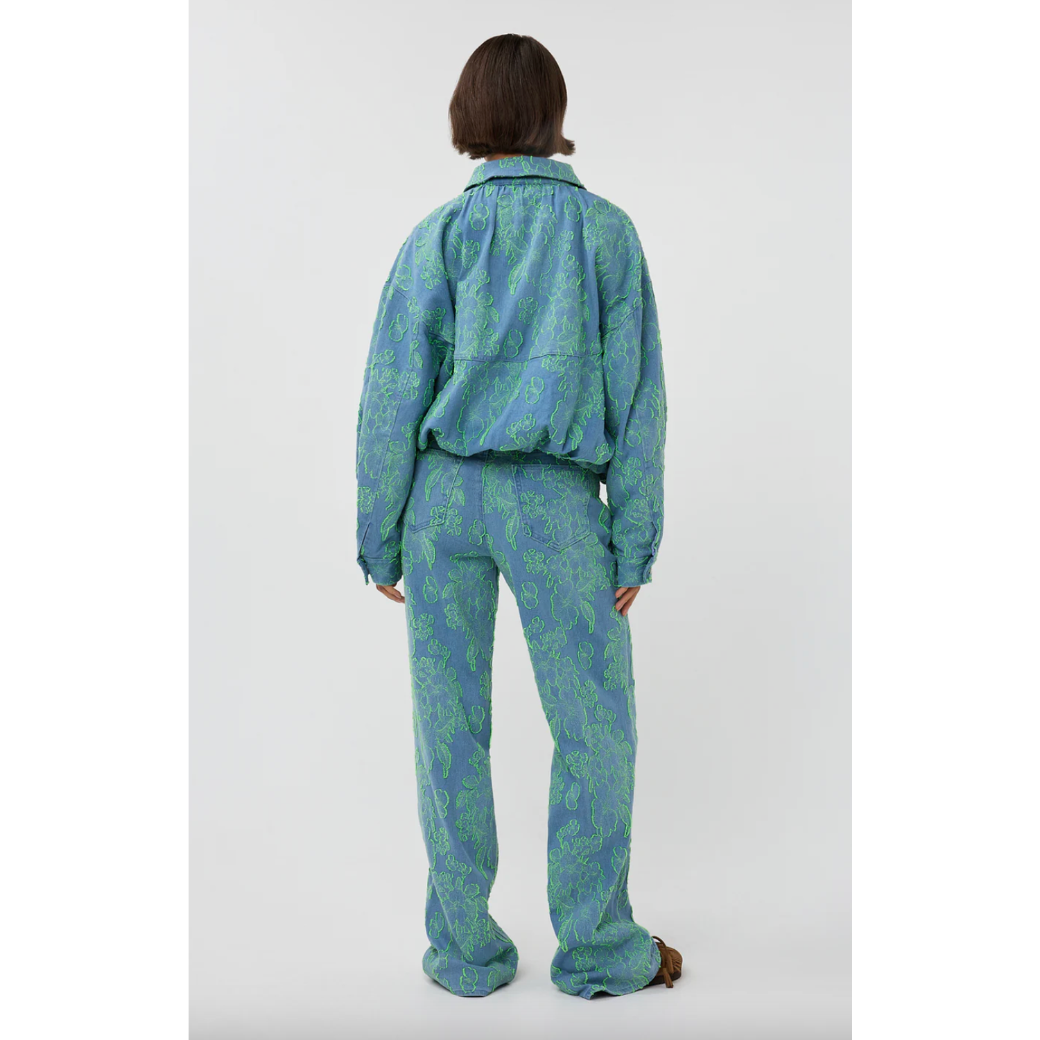 Studio Amaya Anna Jeans Lime - Afbeelding 2