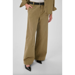 My Essential Wardrobe Lisva Mid Wide Light Capers Washed - Light Capers Washed, 25/32