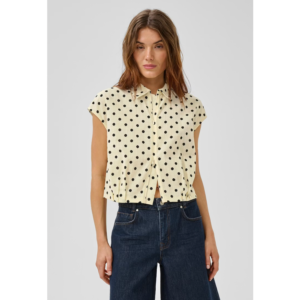 My Essential Wardrobe Nada Short Shirt Lemon