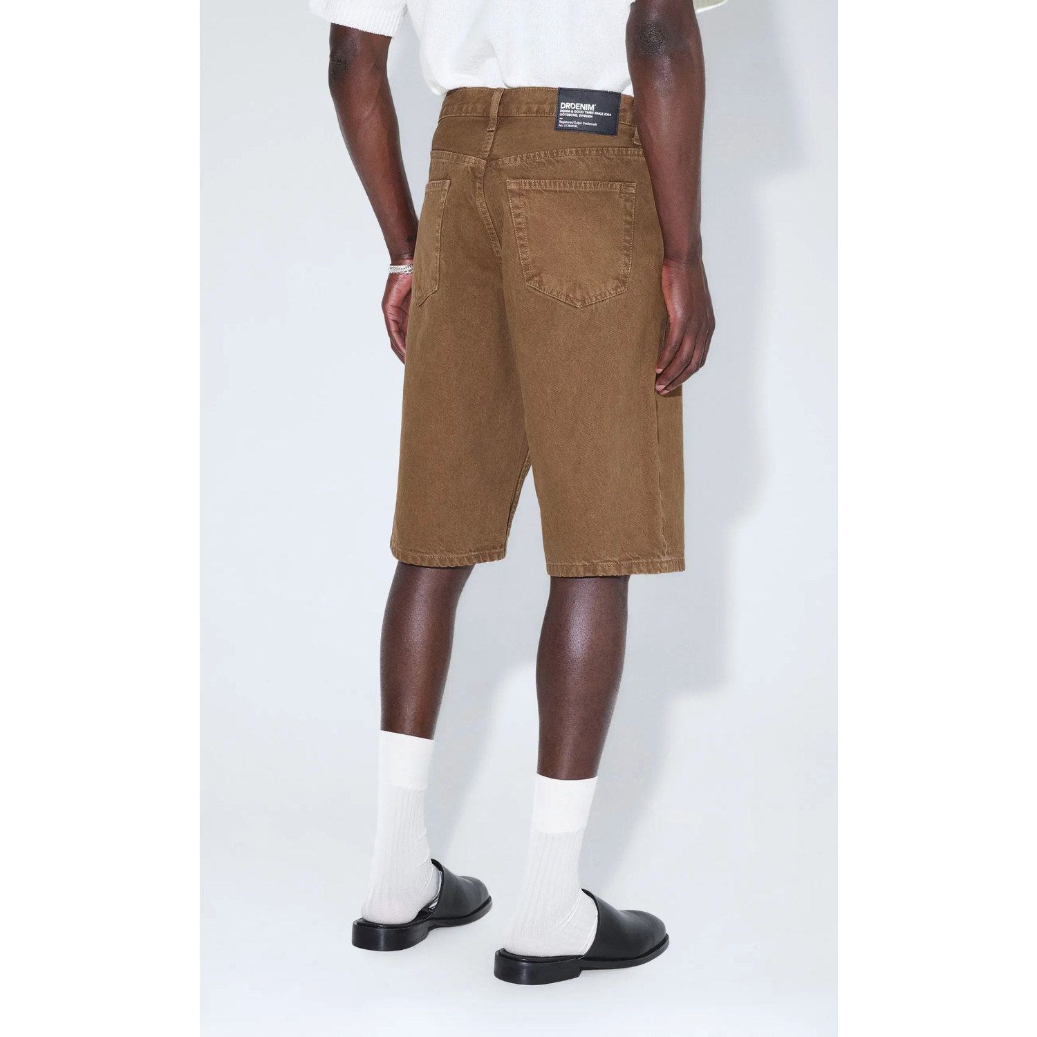 Dr Denim Omar Shorts Washed Teak - Afbeelding 2